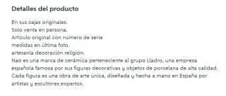 Son tres figuras la Jesús. María y José. Lladro.