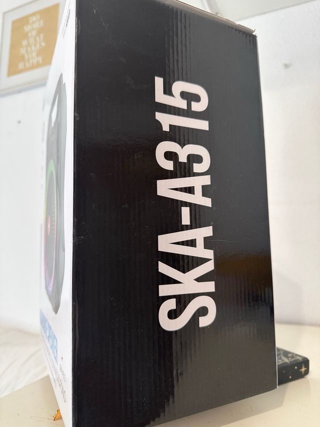 Altavoz Karaoke Stima SKA-A315 Micrófono LED