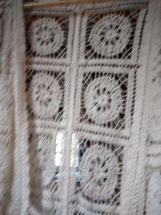 Chaqueta de algodón blanca