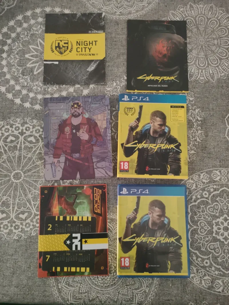Imagen de Cyberpunk 2077 PS4 + Steelbook + Extras