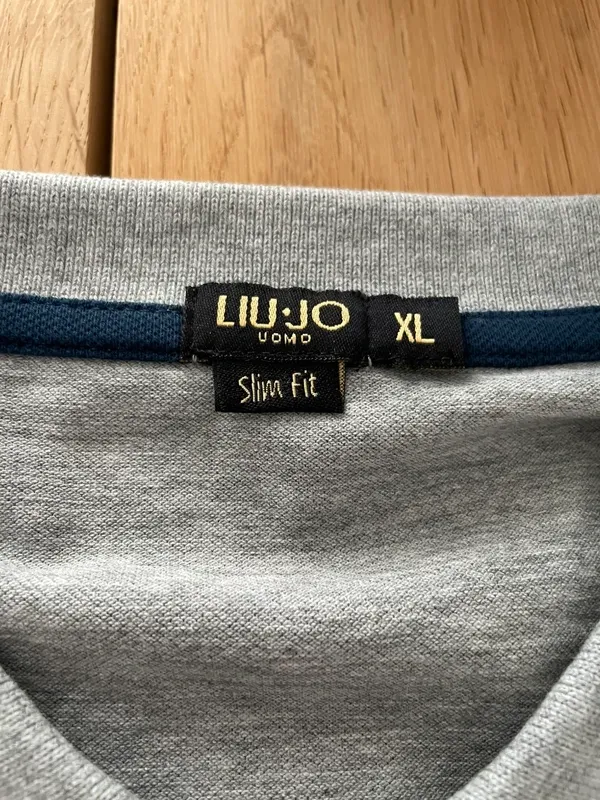 Polo Liu Jo Slim Fit Grigio XL