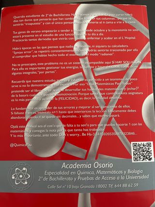 UNAS MATEMATICAS PARA TODOS: MATEMATICAS II