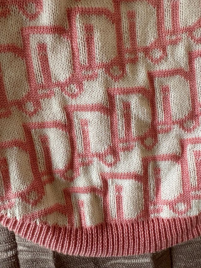 Maglione per Natale per Cane Piccolo Rosa e Bianco