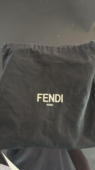 Tracolla Fendi Uomo Beige/Marrone