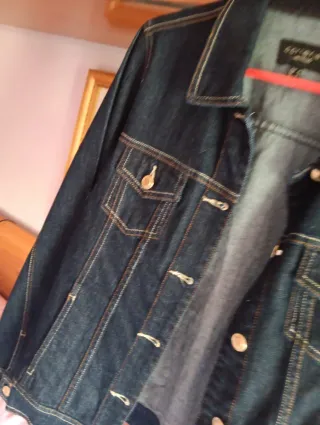 Cazadora vaquera Cortefiel Talla M