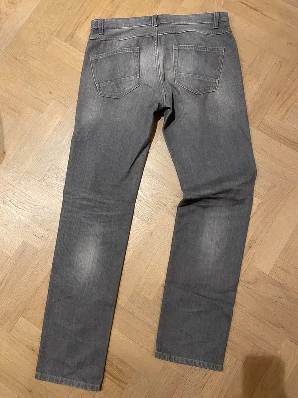 Jeans Benetton Regular Fit Grigio Taglia 32