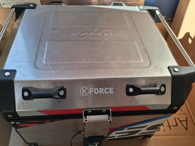 Baúl moto  K-Force Kappa Aluminio 48L