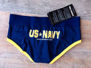 Slip Addicted Azul Marino y Amarillo