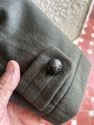 Chaquetón Burberry Verde Multicolor