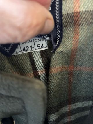 Chaquetón Burberry Verde Multicolor