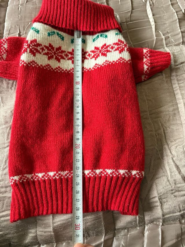 Jersey Navideño Perro Talla Pequeña