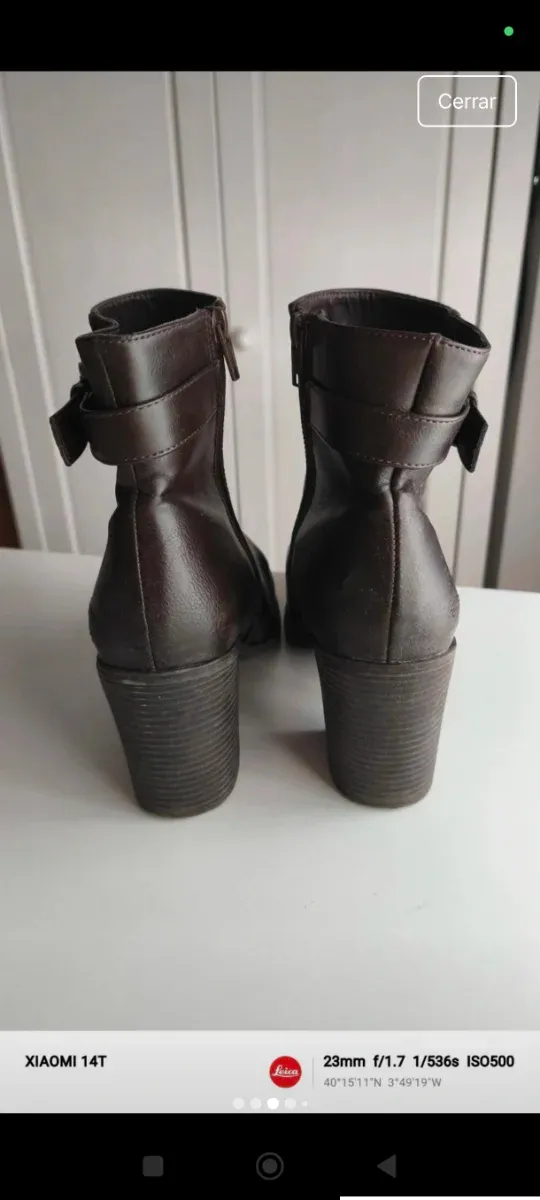 Botines Amichi Marrón Oscuro