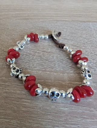 Pulsera Uno de 50 Calaveras