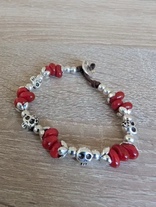 Pulsera Uno de 50 Calaveras