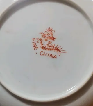 Set Porcellana Cinese Decorata