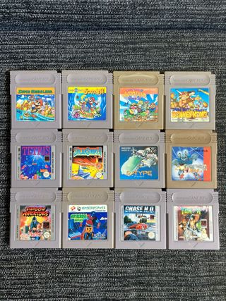 Lote 12 Juegos Nintendo Game Boy