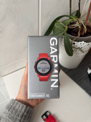 Smartwatch Garmin Forerunner 745 GPS rosso