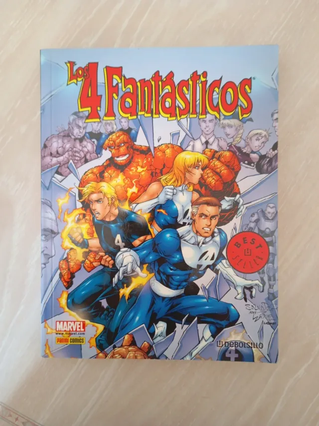 Los 4 fantásticos (BEST SELLER) (Spanish Edition)