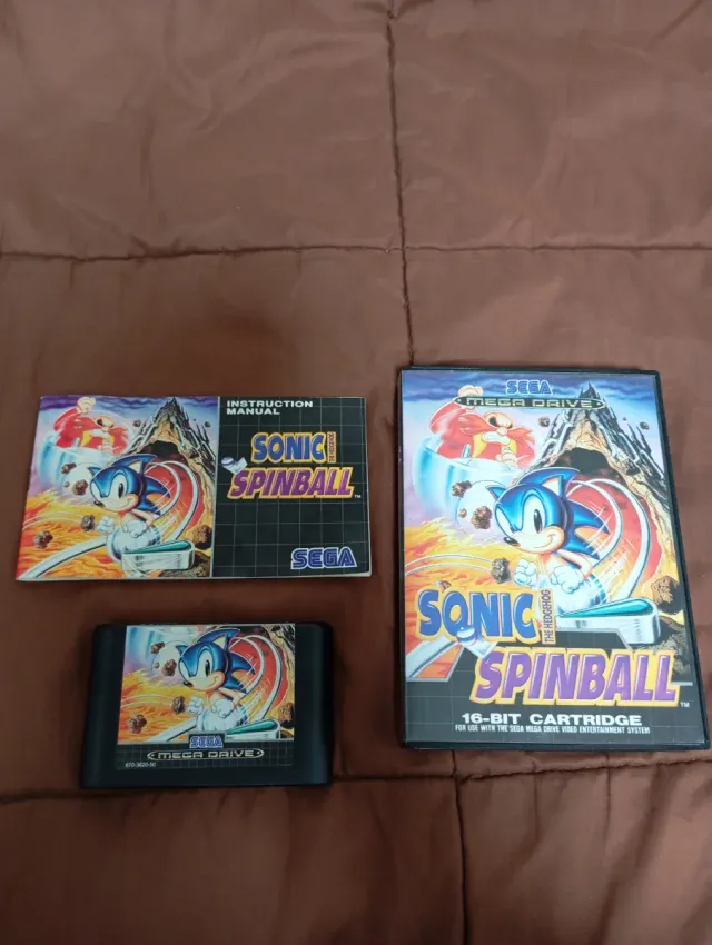 Sonic Spinball Mega Drive Completo