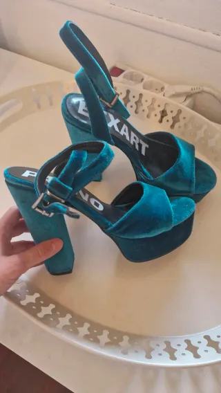 Etxart & Panno Zapatos Tacón Terciopelo