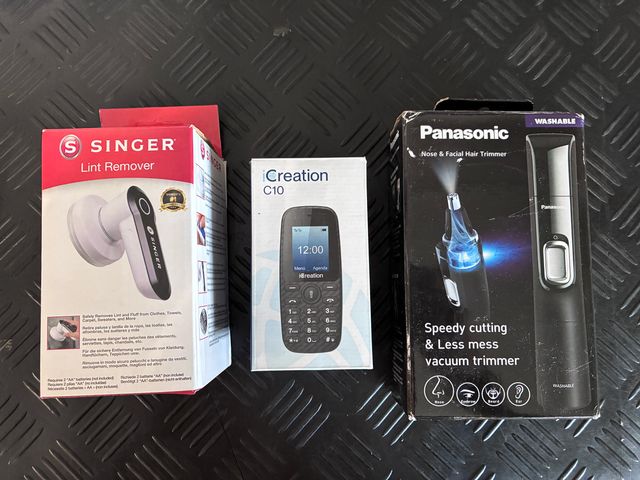 Lote Varios Productos: Mobiclinic, Renpho, Singer,