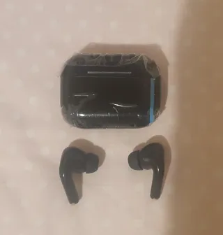 Cascos inalámbricos negros