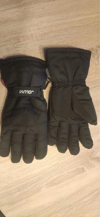 Guantes de esquí JOLUVI negros