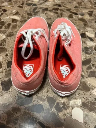 Zapatillas Vans Rosas y Rojas