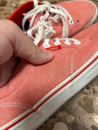 Zapatillas Vans Rosas y Rojas