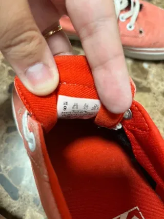 Zapatillas Vans Rosas y Rojas