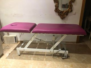 camilla electrica masaje,estetica +tocador