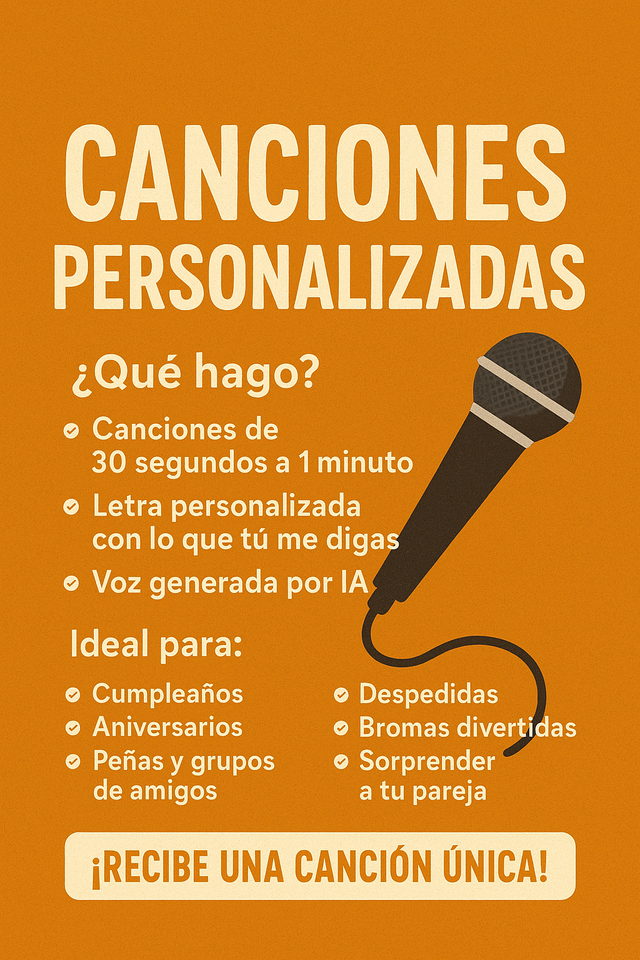 Canciones IA Personalizadas