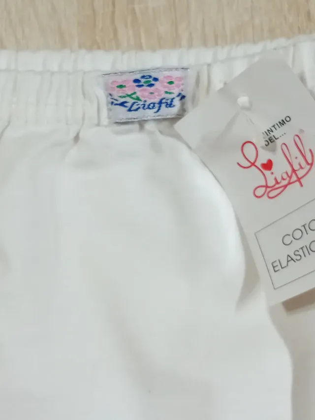 Mutandine Liafil cotone elasticizzato taglia 8
