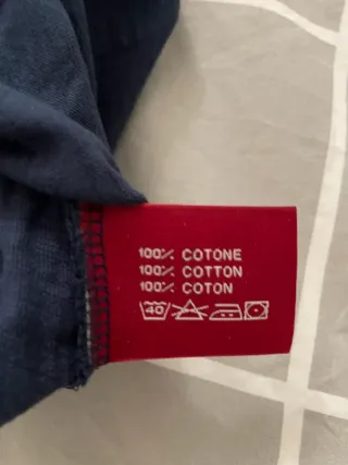 T-shirt Boggi Milano Blu/Rosso Taglia M