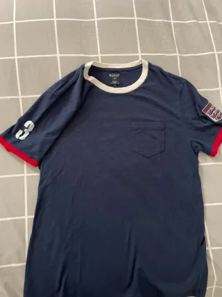 T-shirt Boggi Milano Blu/Rosso Taglia M