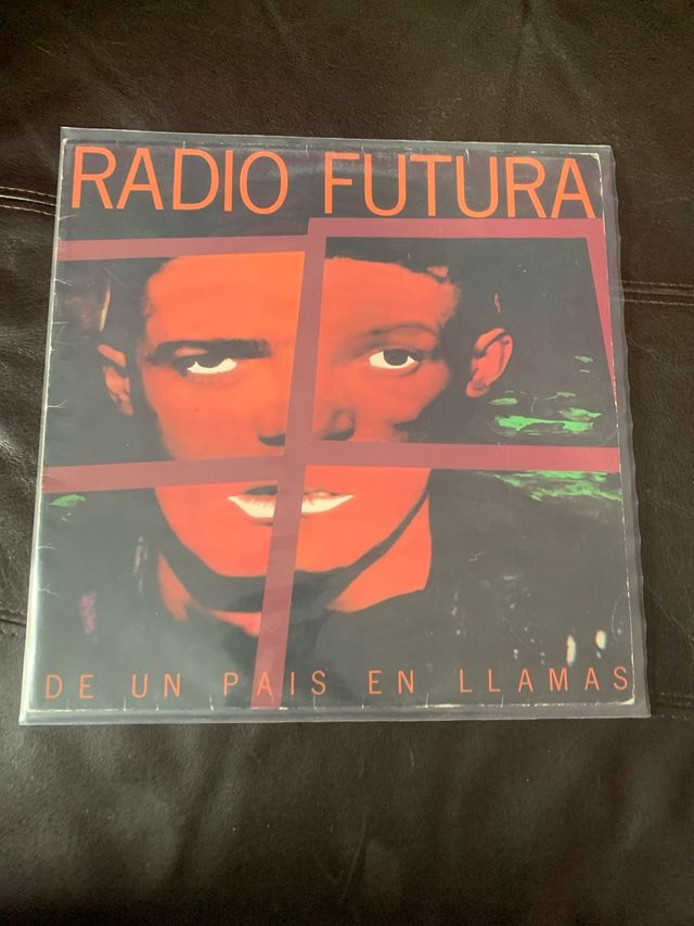 Vinilo Radio Futura De Un Pais En Llamas