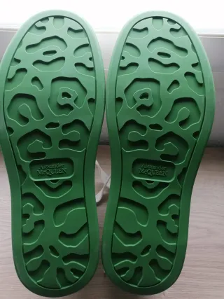 Zapatillas Alexander McQueen Blancas y Verdes