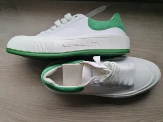 Zapatillas Alexander McQueen Blancas y Verdes