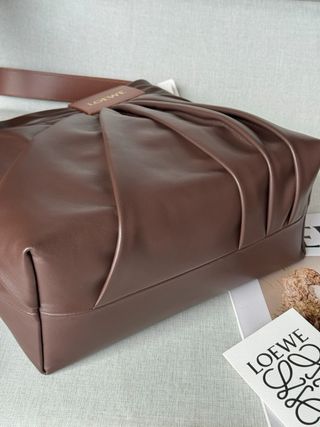 Bolso de piel Loewe marrón