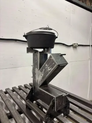 Estufa de Leña Metálica