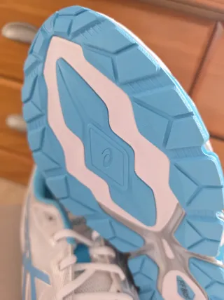 Asics Gel-Quantun Hombre Azul/Blanco