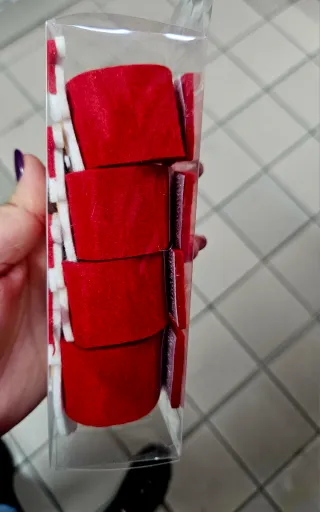 Set 4pz Portatovaglioli Natale Feltro