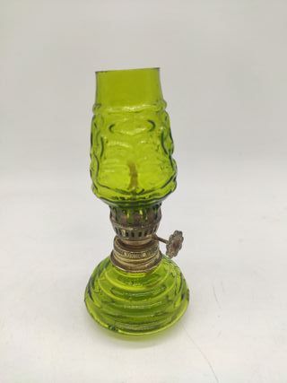 Lámparas de aceite cristal Hong Kong (2 unidades)