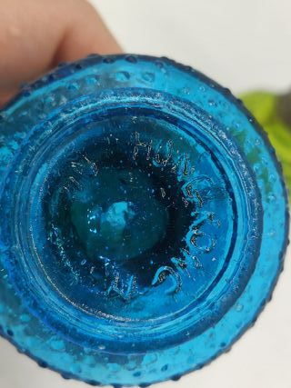 Lámparas de aceite cristal Hong Kong (2 unidades)