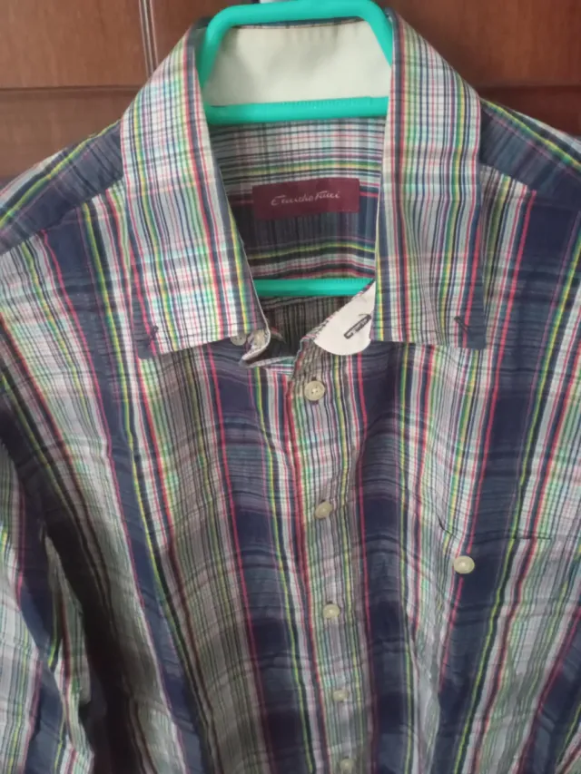 Camisa Claudio Tini Hombre Multicolor
