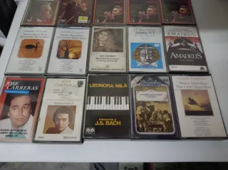 Lote de  Cassettes Música Clásica