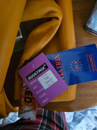 Chaqueta Biker Piel Auténtica Elastano