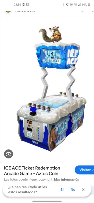 Máquina recreativa Ice ace Breaker