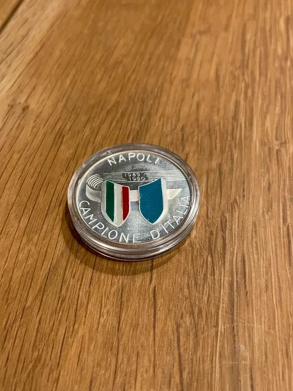 Medaglia Scudetto Napoli 1989-1990