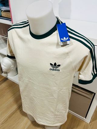 Camiseta Adidas Beige Talla M